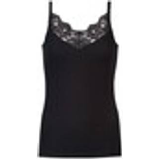 Mey Organic Cotton Spaghetti Top - Black - X-Small