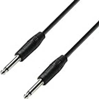 AH Speaker Cable 2 x 1.5 mm² 6.3 mm Jack mono to 6.3 mm Jack mono 1.5 m - K3 S215 PP 0150