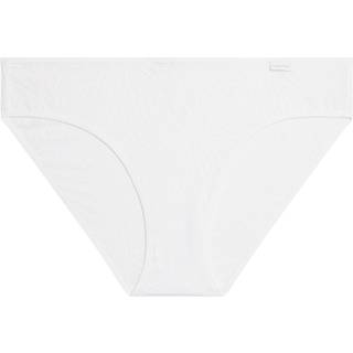 Bikini Briefs - Sheer Marquisette - White - L