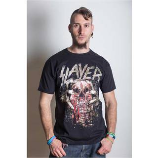 Slayer Skjorte Skull Clench Unisex Black M
