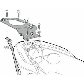 Givi Topcase-Holder MONOKEY/MONOLOCK