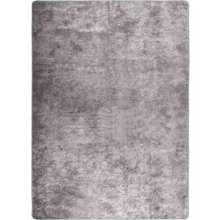 gulvtæppe 150x230 cm vaskbart og skridsikkert grå