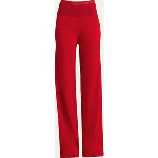 Rick Owens CrÃªpe straight pants - red - L