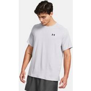 Under Armour Tech Textured S/S Funktionsshirt Herrer størrelse M - Regular farve hvid