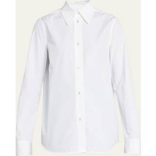 JIL SANDER Shirt W 01 Cotton Poplin 40 - White - 40