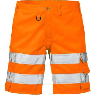 Kansas 127339 Hi Vis Shorts kl.2 2528 / Arbejdsshorts Hi-Vis orange C44