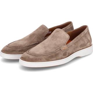 LLOYD Herren Slip Ons beige Velours