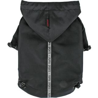 Hvalpe autentisk base jumper regnfrakke ekstra stor sort