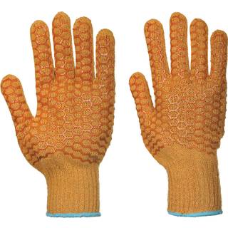 Criss Cross handsker - Orange (Størrelse: XL)