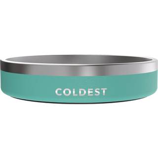Coldest Dog Bowl - Anti Rust Metal & Non Slip Dog Bowls Large Spill Proof Heavy Duty 3 lag Isoleret hundesk?l - Mad og vandsk?l til hunde katte &