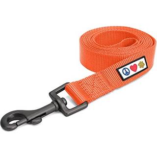 Pawtitas 6 FT Komfortabel Snor - Ensfarvet Medium/Large Orange Perfekt til hundetr?ning