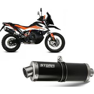 Storm Steel Black Oval endelyddæmper