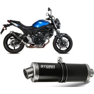 Storm Steel Black Oval endelyddæmper