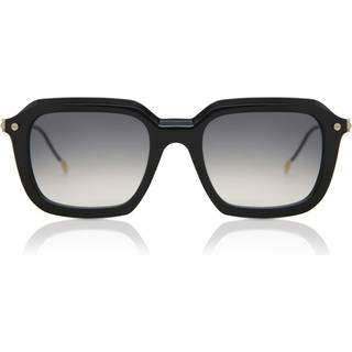 Yohji Yamamoto SL006 M001 53 Solbriller Mænd Black - Pure Black - 53mm