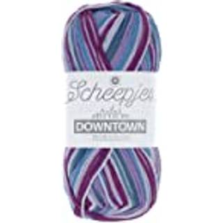 Scheepjes Downtown 406 South Hill Indhold: 75% Merino ekstra fin, 25% nylon Vægt/længde: 50 gram = ca. 200 meter Anbefalede pinde: 2.50-3.00 mm Strikkefasthed: 10 cm x 10 cm = 29 m x 45 p Tåler maskinvask, 40°C ved skånevask / Tåler ikke tørretumbler / Tørres fladt.