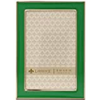 Lawrence rammer poleret emalje billedramme 4x6 gr?n
