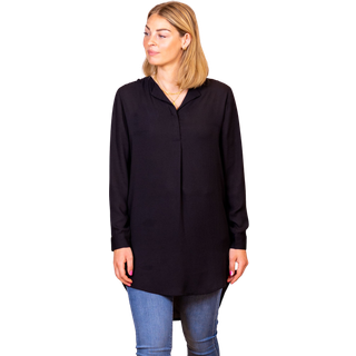 Steenholt Clara Dame Kjole - Jet Black - S