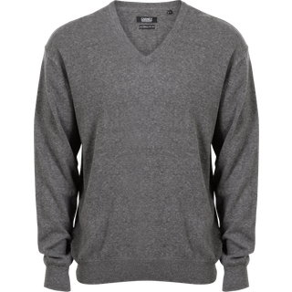 Carnét Stone Herre Striktrøje - M. Grey - 2XL