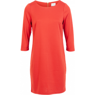 Vila Dame Kjole - Ketchup - XS