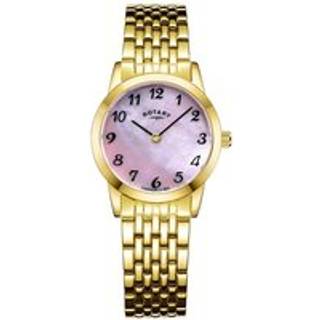Rotary LB00398/07 Gold Plated Bracelet Watch - W64136