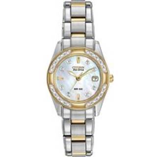 Citizen EW1824-57D Regent Two Tone Eco-Drive Diamond Set Bracelet Watch - W9198