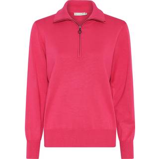 Basic Striktrøje, Magenta, S