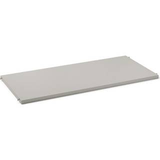 Punctual - Solid Metal Shelf - Light Grey