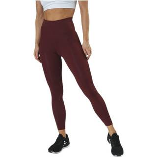 ADV Essence High Waist Tights W TRUFFLE - Red