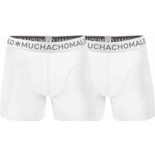 Muchachomalo 2-pak Cotton Stretch Basic Boxers - White - X-Large