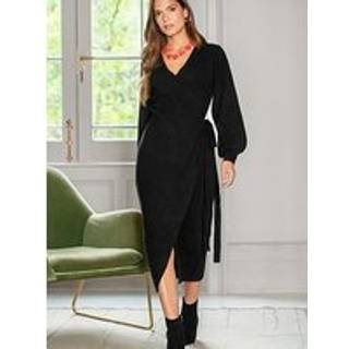 Pour Moi Pour Moi Elle Strik Midi Wrap Kjole - EU 36 (UK 8)