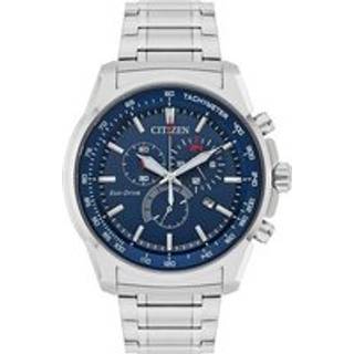 Citizen AT2370-55L Stainless Steel Eco-Drive Chronograph Watch - W38112