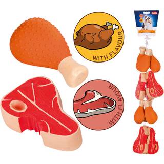 Latex Barbecue Bidelegetøj ca. 13,5 cm