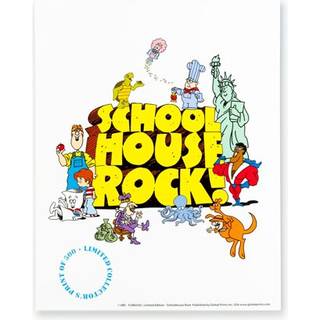 Schoolhouse Rock Limited Edition Poster Print 11 x 14 tommer