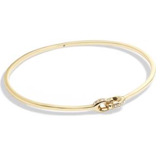 Coach Gold Interlinked Pavé C Bangle - Gold - 20cm