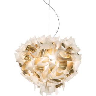 Slamp Veli Aurea Pendel / Guld 42 Cm - Pendler Lentiflex® Hvid - VELSS00WHG01T00000EU