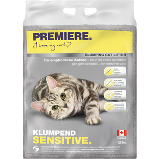 Kattegrus Sensitive klumpende 12 kg/12 l