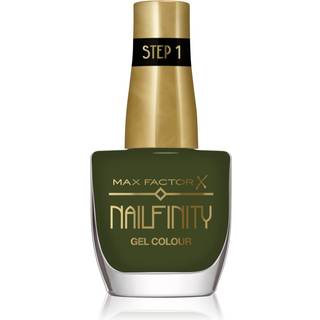 Max Factor Nailfinity Gel Colour Geleneglelak uden UV/LED forsegling Skygge 595 Green Room 12 ml - 12 ml