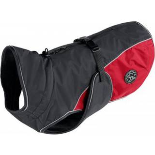 Hunter Coat Uppsala Cozy Hundefrakker størrelse Rücken 60 cm - Hals 38-74 cm, Bauch 70-104 cm farve grey/red