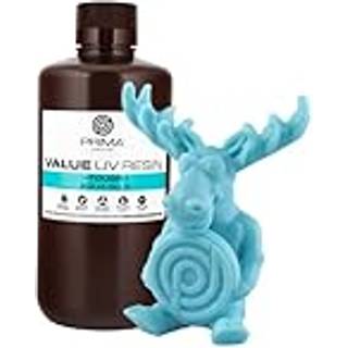 PrimaCreator Value Tough UV Resin (ABS Like) - 1000 ml - Aqua Blå