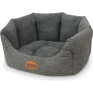 Hundeseng "JOSI", grå - Grey - 65 x 57 x 22 cm