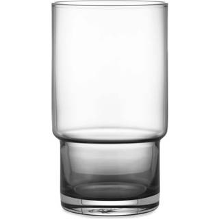 Normann Copenhagen - Fit Glass Large, 38 cl - Smoke - Drikkeglas - Grå