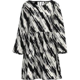 PIECES dame kjole PCJONA - Cloud Dancer Black - M