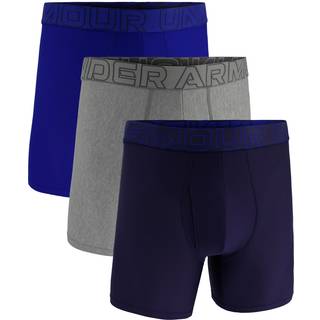 Under Armour Performance Tech™ Mesh Men's 6" 3-Pack Boxerjock® Midnight Navy / Steel Full Heather / Royal M