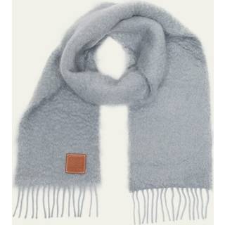 Loewe Mohair and wool scarf - grey - One Size