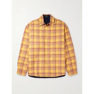 Balenciaga Reversible checked cotton shirt - yellow - EU 38