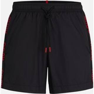 Fuldt forede badeshorts med logobånd