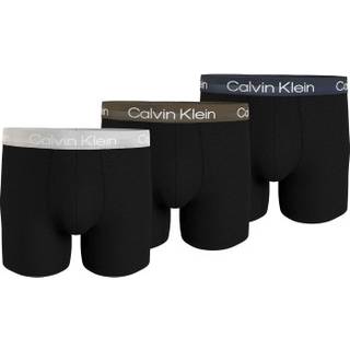 Calvin Klein Underwear Herren Trunks schwarz Baumwolle & Mix unifarben