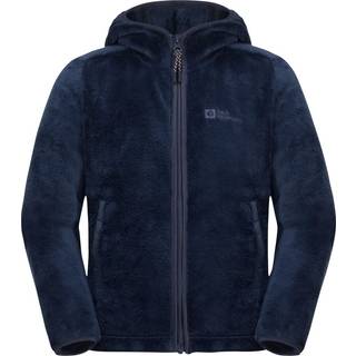 Jack Wolfskin Kid's Nepali Jacket Fleecejakke Børn størrelse 128 farve blå