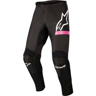 Alpinestars Fluid Stella Motocross Pants (Black/Pink Fluo 28)