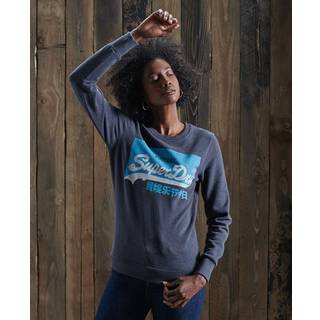 Superdry Pastelfarvet Vintage Logo Original sweatshirt med rund hals